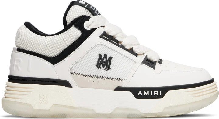 AMIRI White & Black MA-1 Sneakers
