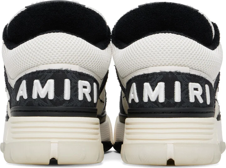 AMIRI White & Black MA Quad MA-1 Sneakers - Image 2