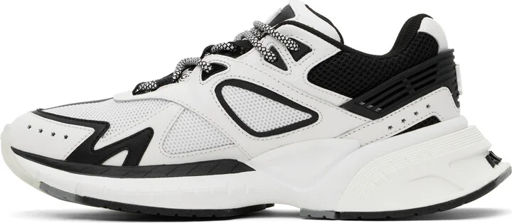 AMIRI White & Black 'MA' Runner Sneakers - Image 3