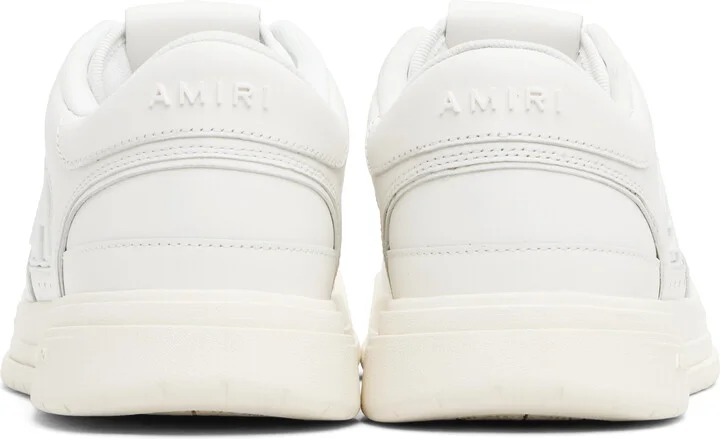 AMIRI White Classic Low Sneakers - Image 2