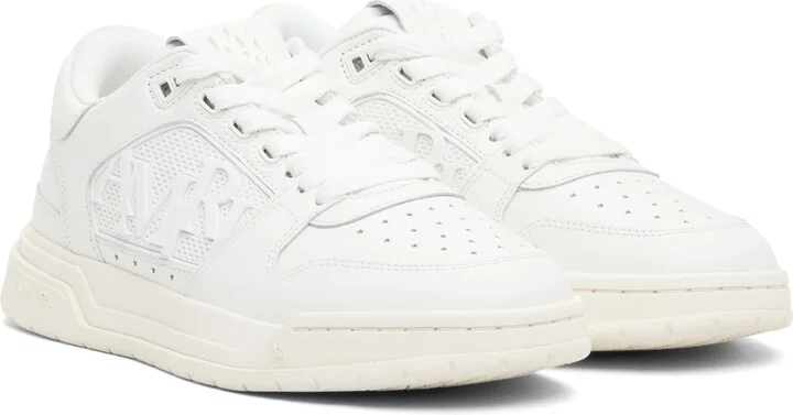 AMIRI White Classic Low Sneakers - Image 4