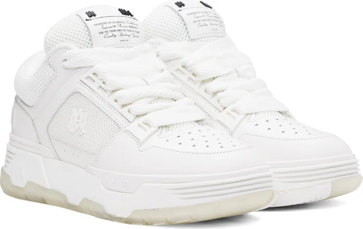 AMIRI White MA-1 Sneakers - Image 4