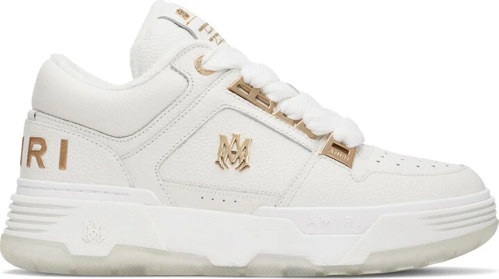 AMIRI White Metallic MA-1 Sneakers