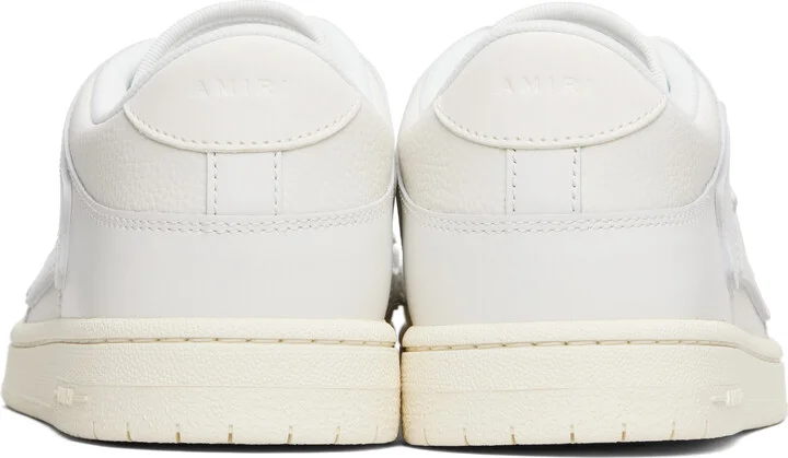 AMIRI White Skel Top Low Sneakers - Image 2