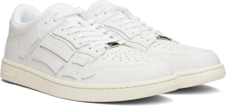 AMIRI White Skel Top Low Sneakers - Image 4