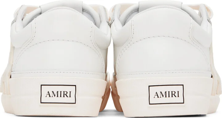 AMIRI White Sunset Skate Low Sneakers - Image 2