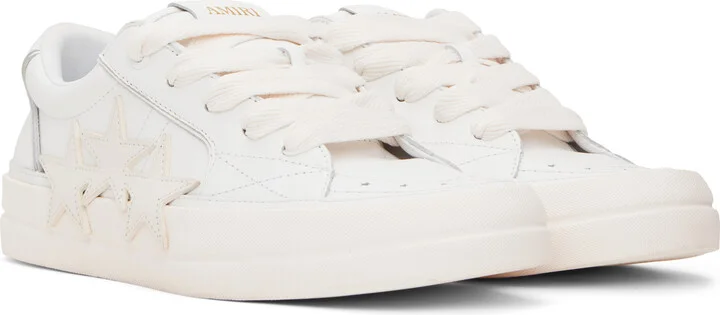 AMIRI White Sunset Skate Low Sneakers - Image 4