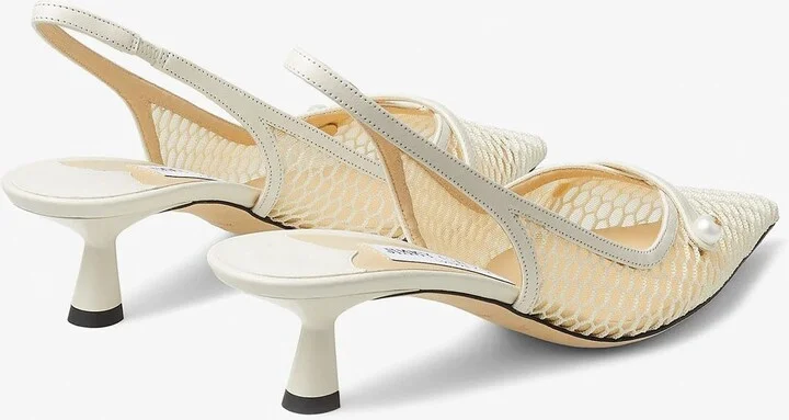 Amita 45 Slingback Pumps in Mesh - Image 2