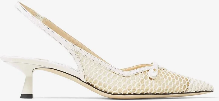 Amita 45 Slingback Pumps in Mesh