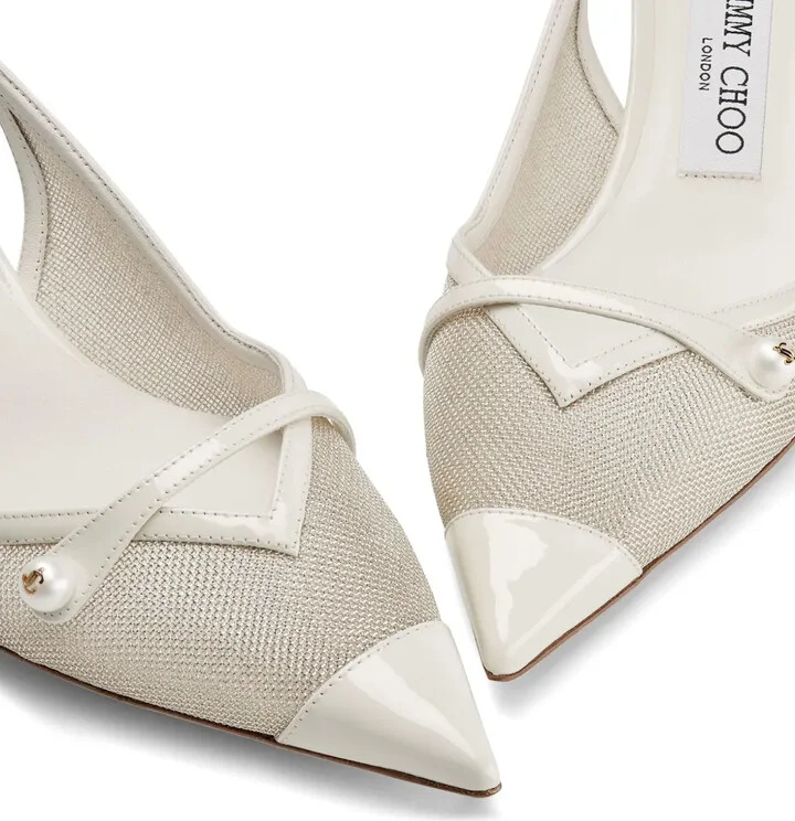 Amita 45mm slingback pumps - Image 4