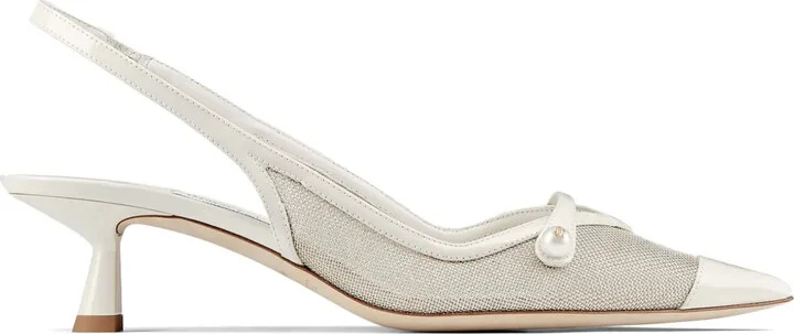 Amita 45mm slingback pumps