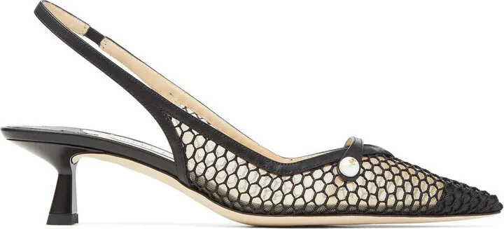 Amita 45mm slingback pumps