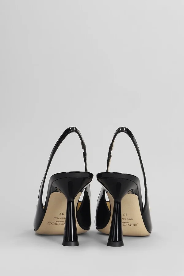 Amita 85 Pumps In Black Patent Leather - Image 4