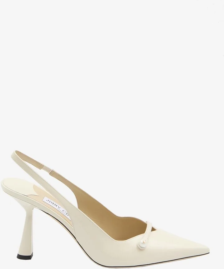 Amita 85 Slingback Pumps in Calf Leather