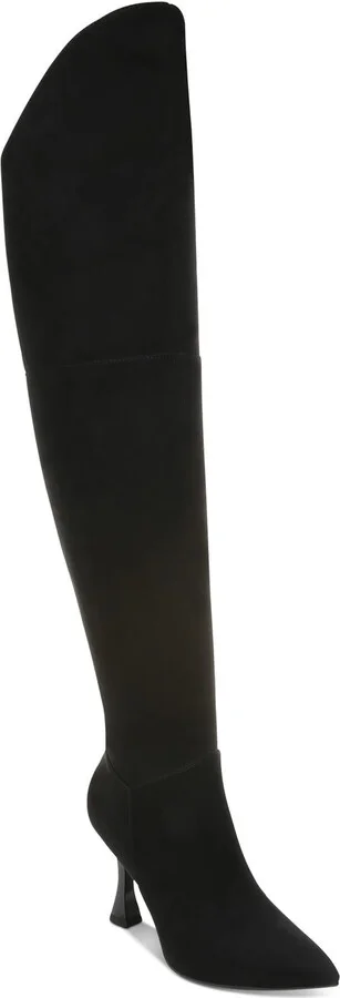 Ammi Womens Faux Suede Tall Over-The-Knee Boots