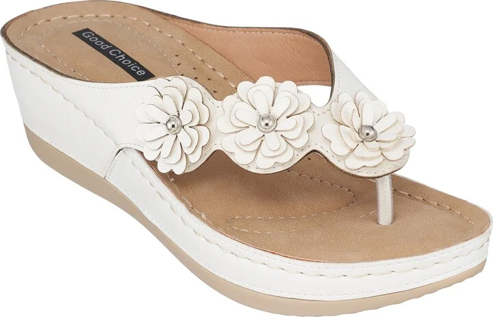 Ammie Flower Edge Sandal