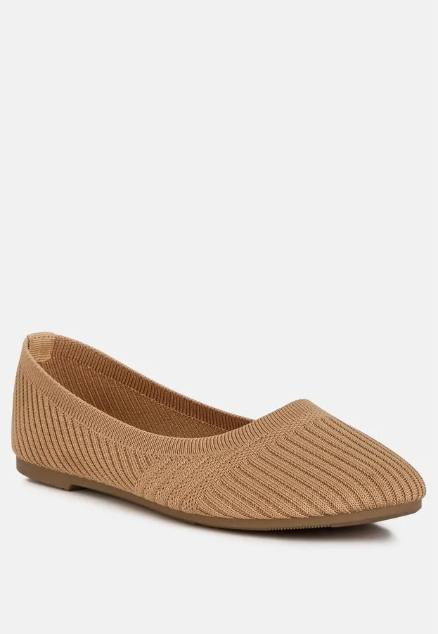Ammie Solid Casual Ballet Flats - Image 2