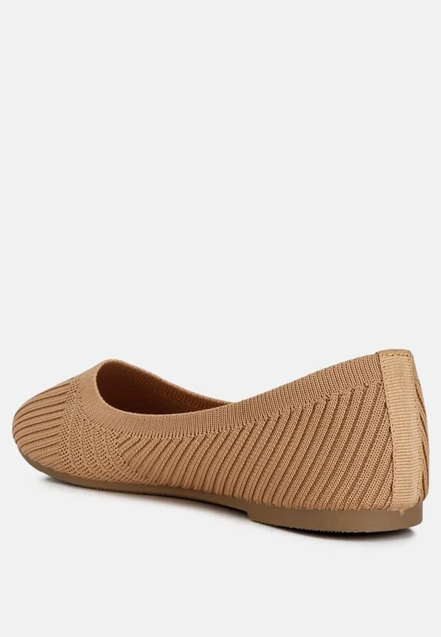 Ammie Solid Casual Ballet Flats - Image 4