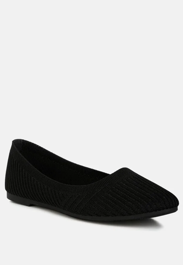 Ammie Solid Casual Ballet Flats - Image 5