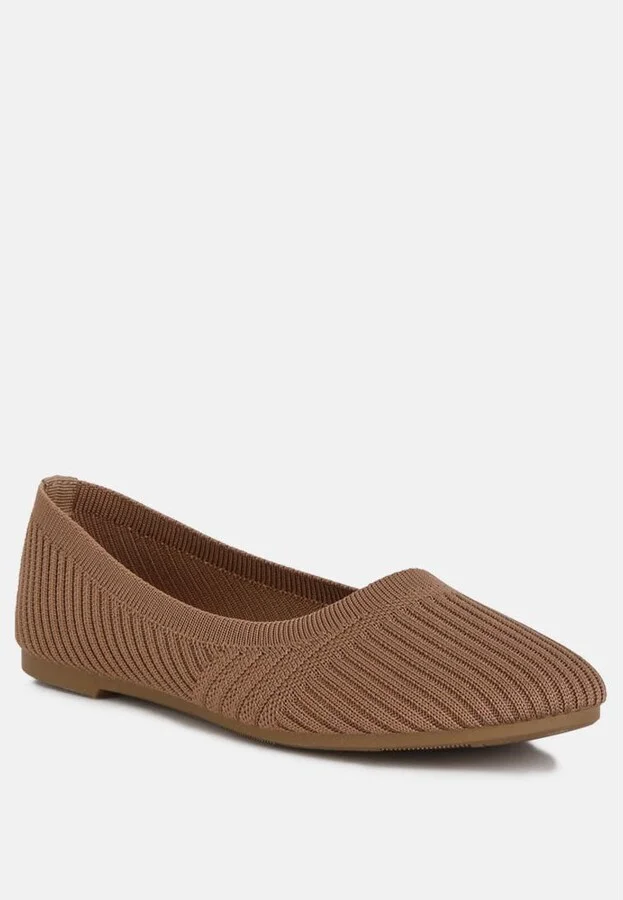 Ammie Solid Casual Ballet Flats - Image 8