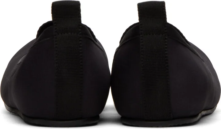 AMOMENTO Black Cutout Mary Jane Loafers - Image 2