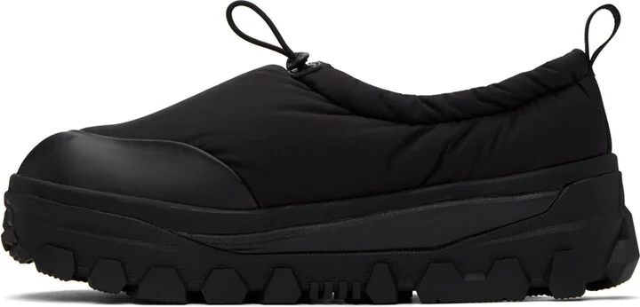 AMOMENTO Black Padded Sneakers - Image 3