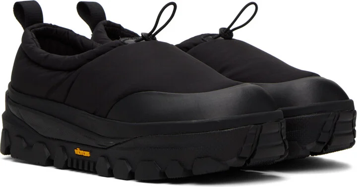 AMOMENTO Black Padded Sneakers - Image 4