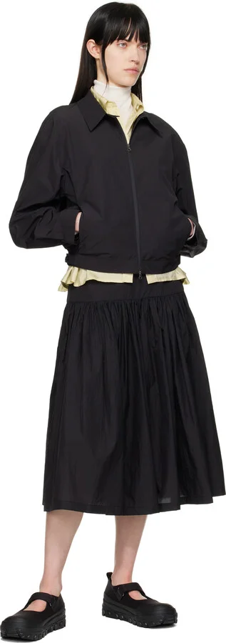 AMOMENTO Black Vibram Mary Jane Ballerina Flats - Image 5