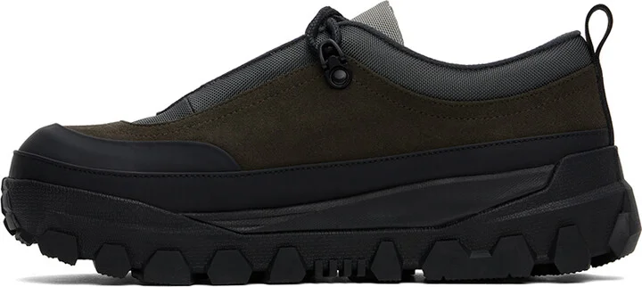 AMOMENTO Brown & Black Vibram Sneakers - Image 3