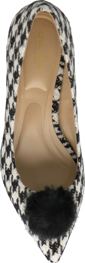 Amon Pointed Toe Kitten Heel Pump - Image 3