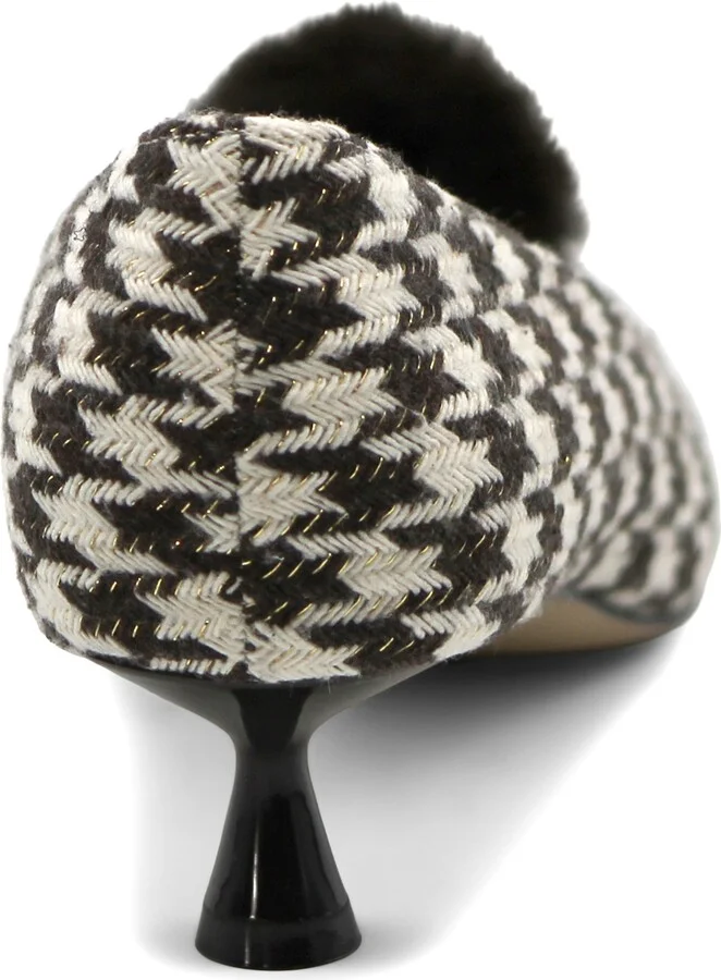Amon Pointed Toe Kitten Heel Pump - Image 7