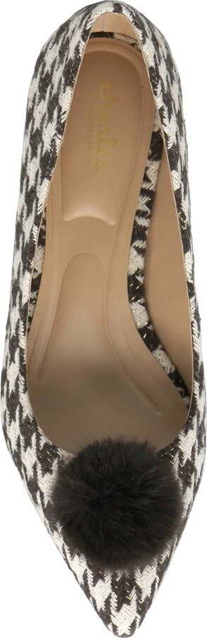 Amon Pointed Toe Kitten Heel Pump - Image 9