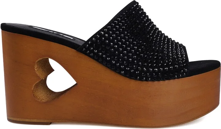 Amore Platform Wedge Slide Sandal - Image 3