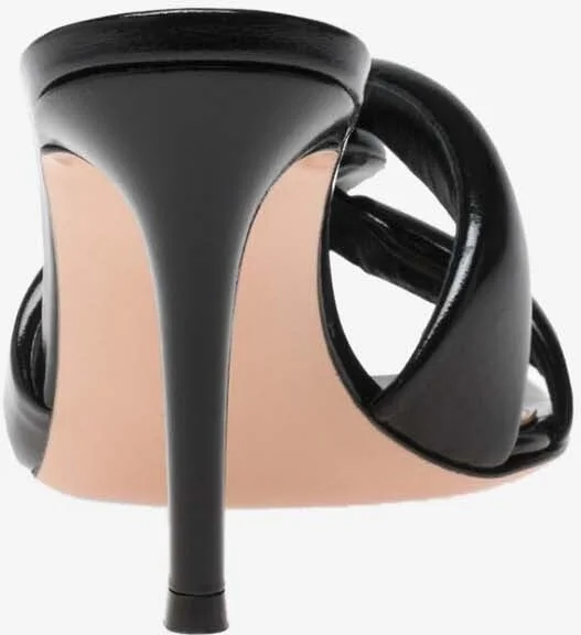 Amour 85 Nappa Leather Mules - Image 2
