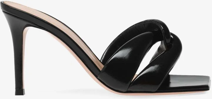 Amour 85 Nappa Leather Mules