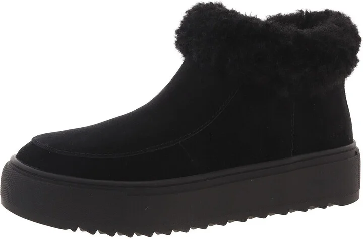 Amour Womens Faux Fur Lined Suede Winter & Snow Boots