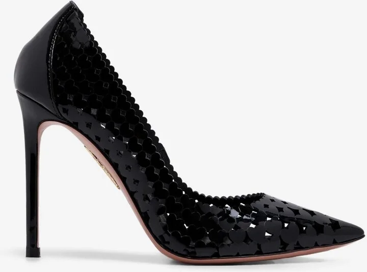 Amourose 105 Openwork Leather Pumps