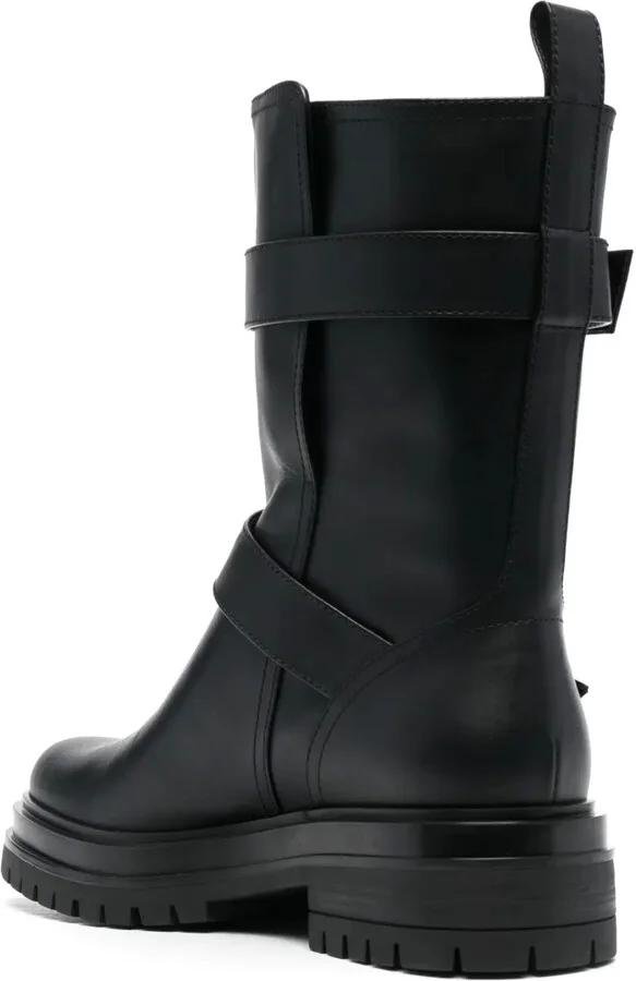 Amphibian buckled biker boots - Image 3
