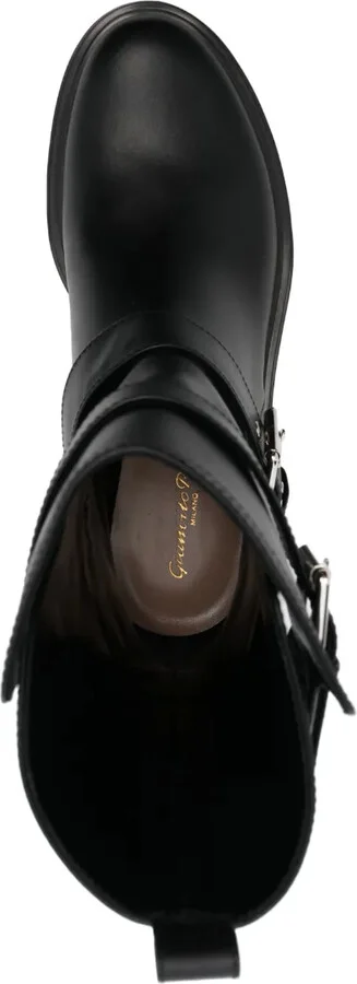 Amphibian buckled biker boots - Image 4