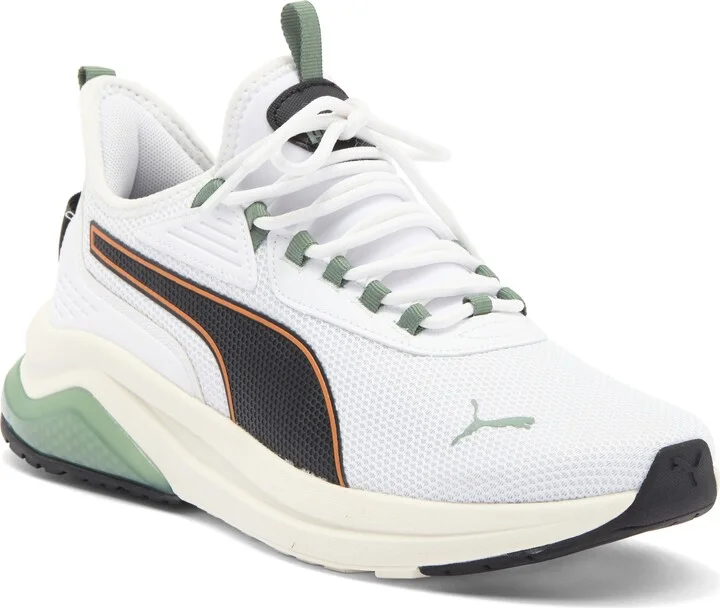 PUMA WHITE-PUMA BLACK