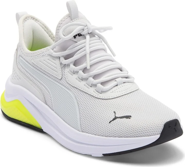 FEATHER GRAY-PUMA WHITE-BLACK