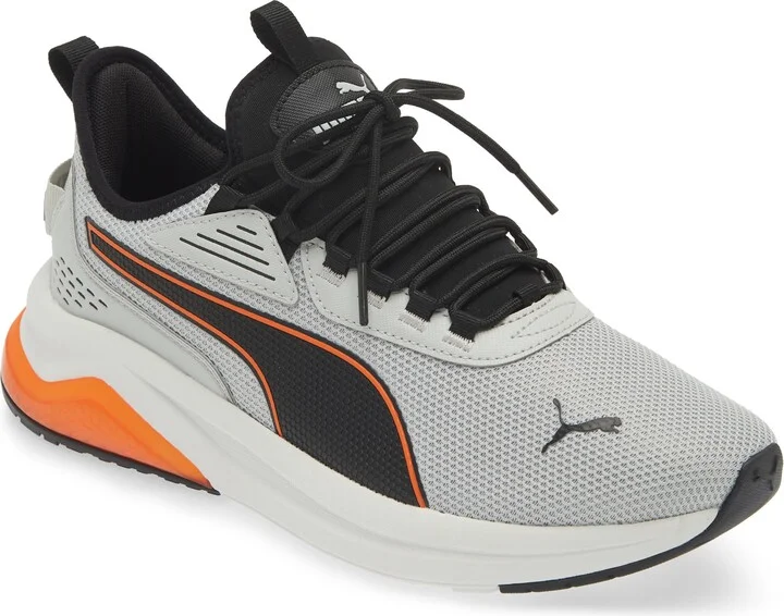 FLAT LIGHT GRAY-BLACK-ORANGE