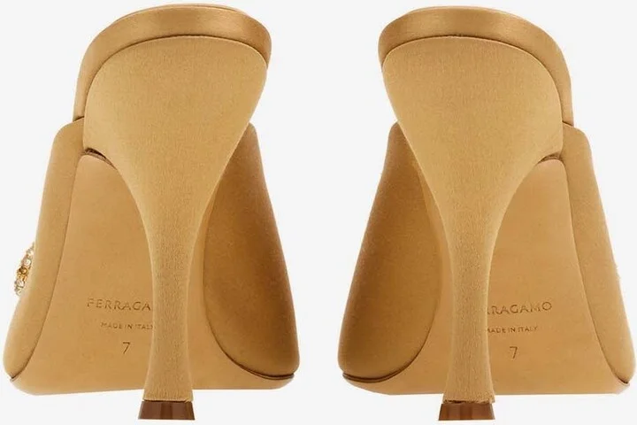 Amy 105 Bow-Embellished Mules - Image 2