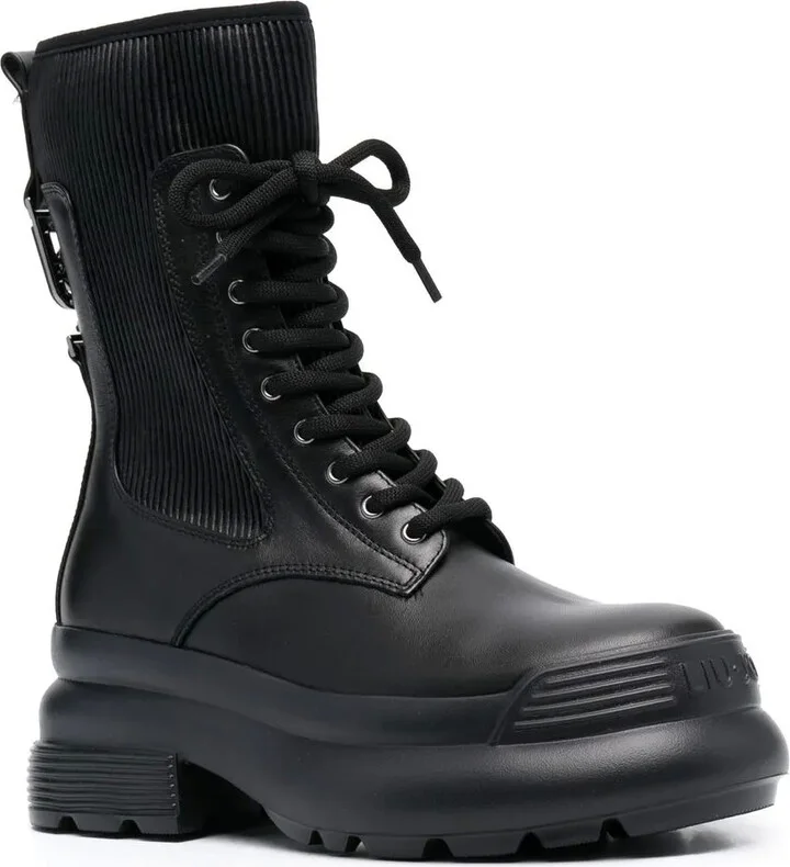 Amy chunky lace-up boots - Image 2