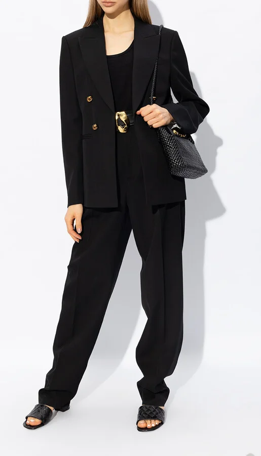 ‘Amy’ Heeled Mules, , - Black - Image 2