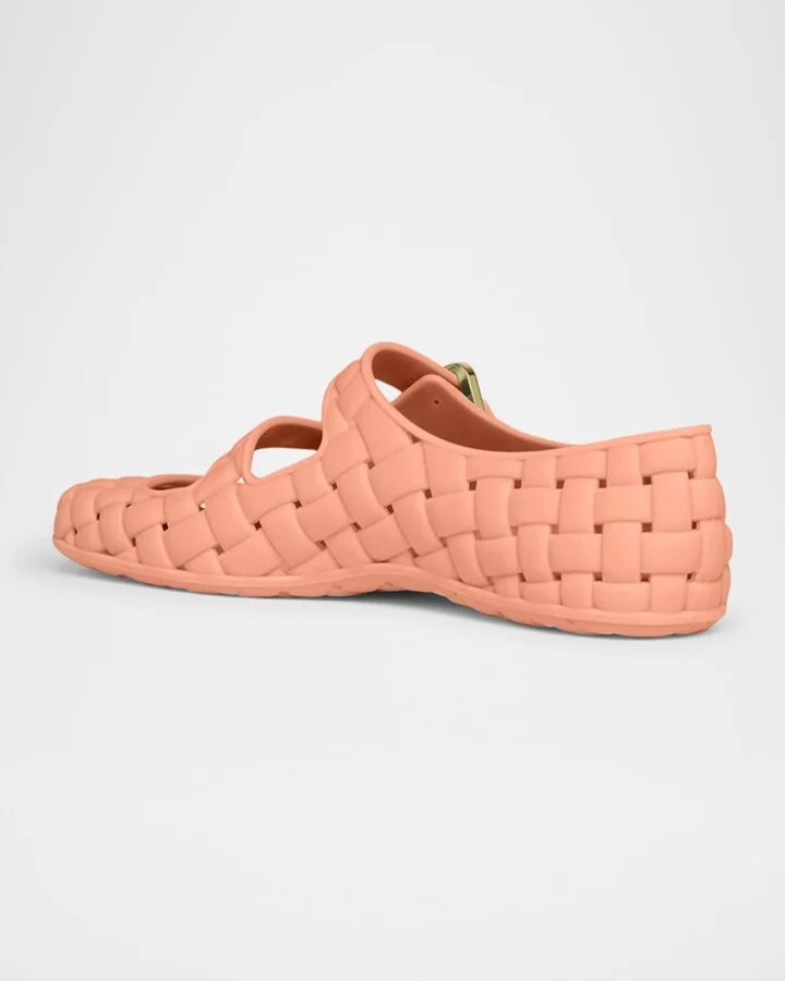 Amy Intreccio Dual Mary Jane Ballerina Flats - Image 5