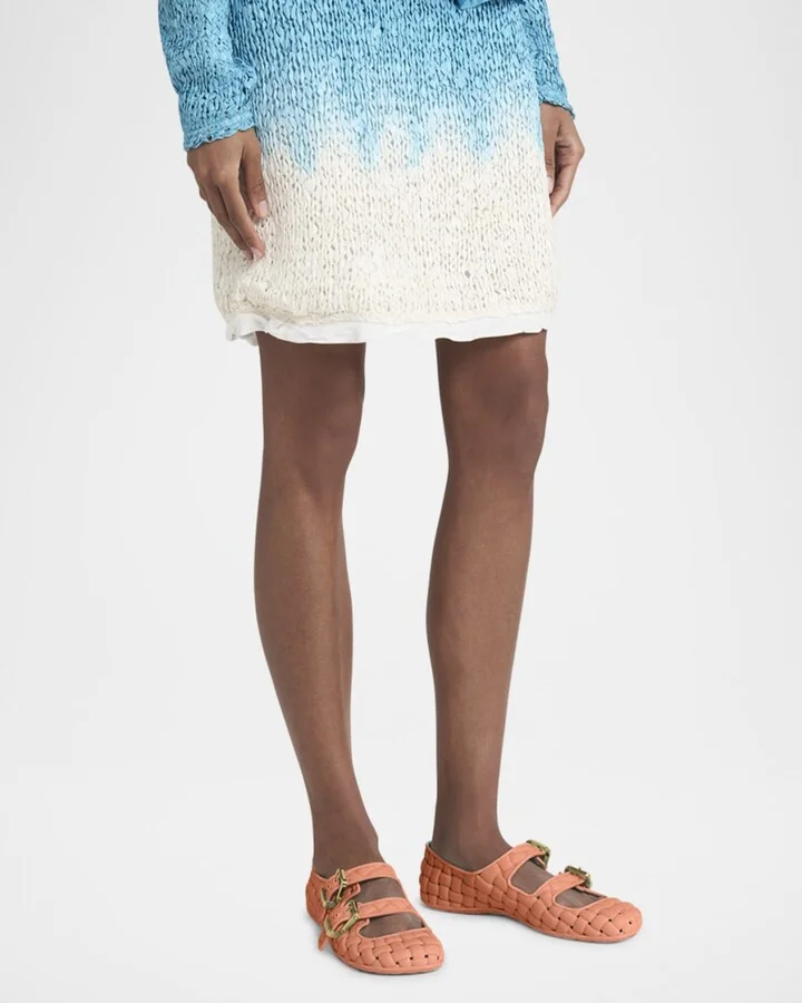 Amy Intreccio Dual Mary Jane Ballerina Flats - Image 6