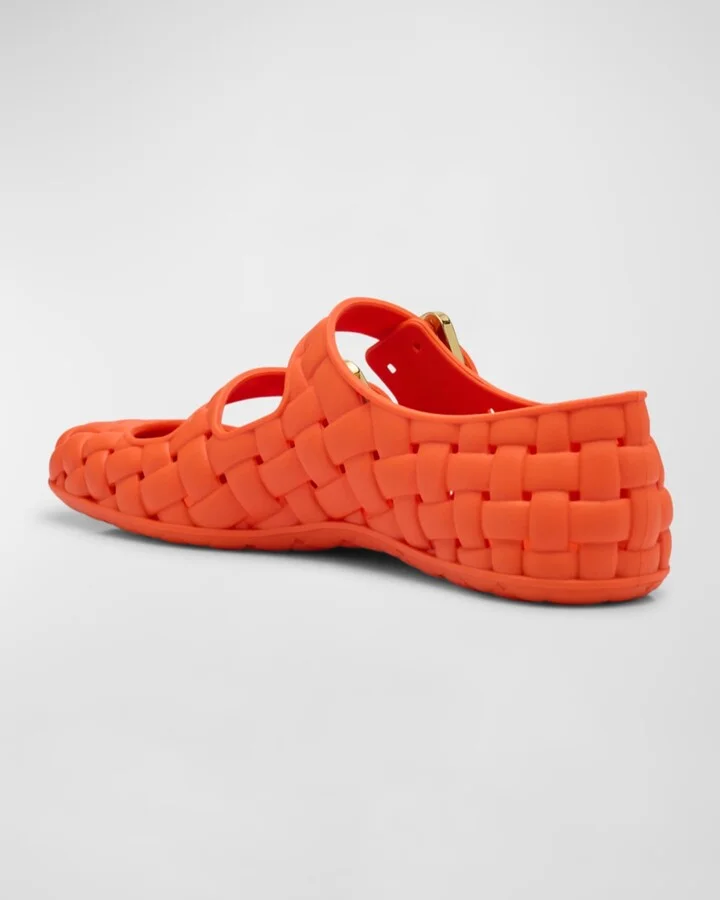 Amy Intreccio Dual Mary Jane Ballerina Flats - Image 9