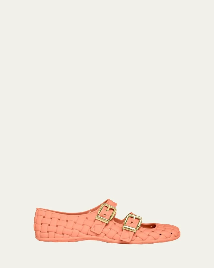 Amy Intreccio Dual Mary Jane Ballerina Flats
