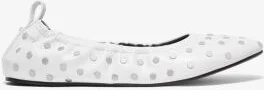 Amy Studded Leather Ballet Flat - Image 3